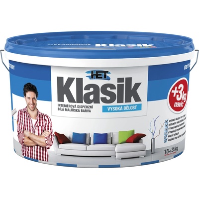 Het Klasik 15+3 kg bílá