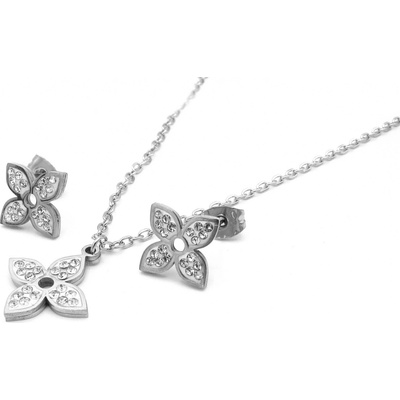 Steel Jewelry souprava Náhrdelník Náušnice Chirurgická ocel NH240103 – Hledejceny.cz