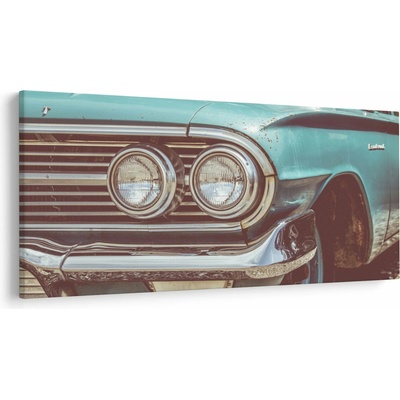 Obraz - Auto, vintage, jednodielne 250x125 cm