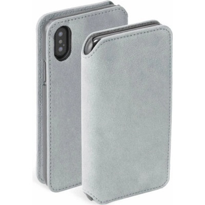 Krusell Broby 4 Card SlimWallet Apple iPhone XS light šedé – Hledejceny.cz