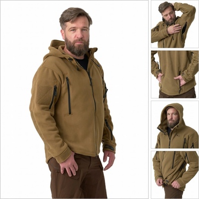 Bunda Helikon-tex fleecová Patriot Mk2 Coyote – Hledejceny.cz
