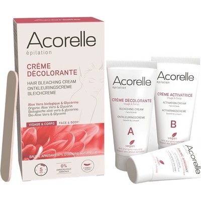 ACORELLE Bělící krém na obličej a tělo 2 x 30 ml