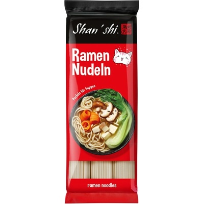 Shan'shi Ramen sušené pšeničné nudle 250 g