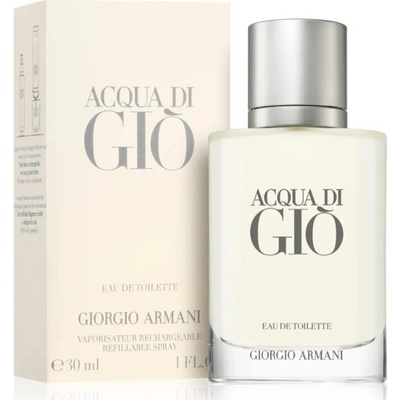 Giorgio Armani Acqua di Giò toaletná voda pánska 30 ml plniteľný flakón