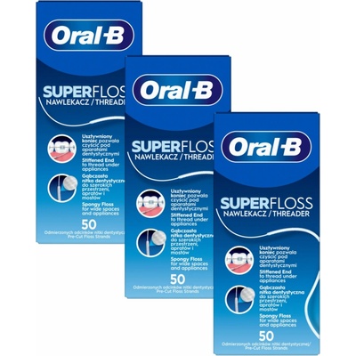 Oral-B Superfloss 3 x 50 ks