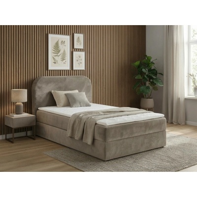Textilomanie Forena boxspring matrac Bonell pružinový béžová