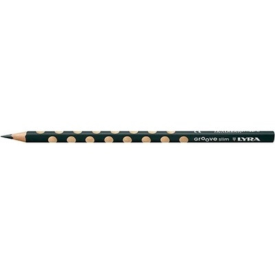 Groove Slim trojhranná tenká farebná ceruzka čierna 2820099