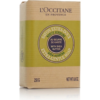 L'Occitane Shea Butter Verbena Extra Gentle Soap tuhé mydlo 250 g