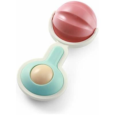 BabyOno Chrastítko s kousátkem Barbell
