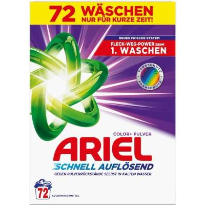 Ariel Color+ Pulver prací prášok 3,96 kg 72 PD