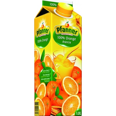 Pfanner 100 % Pomeranč 1l