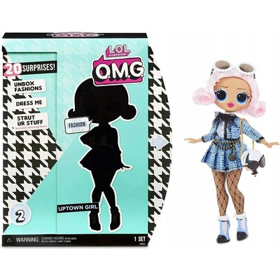 L.O.L. Surprise! OMG Velká ségra Uptown Girl 20 překvapení