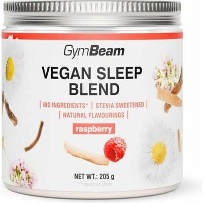 GymBeam Vegan Sleep Blend 205 g malina