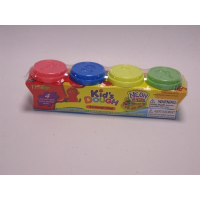 Alltoys Neonová modelína, 4 barvy