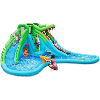 Happy Hop Velký vodní aqua park Krokodýl s velkým bazénem – Hledejceny.cz
