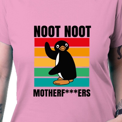 Dámské triko Tučňák Pingu dámské