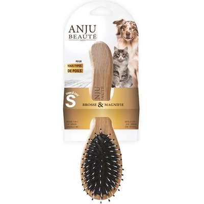 Anju Beauté Kartáč pro psy a kočky 2v1 M – Hledejceny.cz