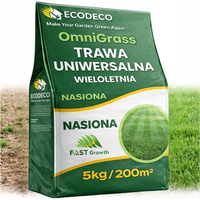 Semena trávy Eco Deco univerzální 5 kg odolná proti sešlapávání