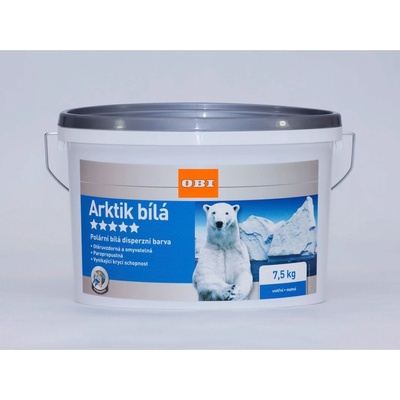OBI Interiérová barva 7,5 kg Arktik bílá matná