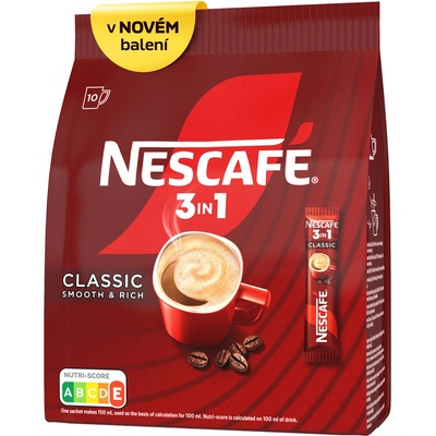 Nescafé 3v1 Classic 10 x 16,5 g