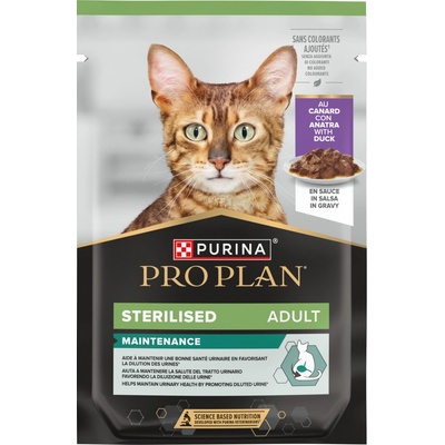 Pro Plan Cat Adult Sterilised kachna ve šťávě 85 g