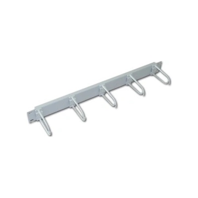Triton 19" vyvaz. panel 1U plastový 5 x úchytka velká BK - RAB-VP-X11-A1 – Hledejceny.cz