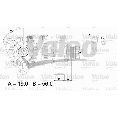 generátor VALEO 437345