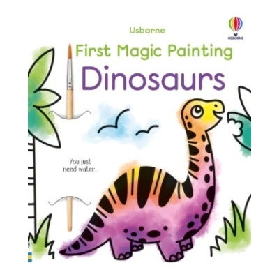 First Magic Painting Dinosaurs Usborne Publishing