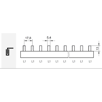 Eleman Spojka gelová LEDJOY IP68 (balení 1ks), se svork., 3x (0, 5÷1, 5mm2), ULTRA tenké provedení 1005430