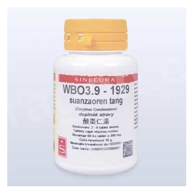 Sinecura WBO3.9-1929 suanzaorentang 60 tabliet