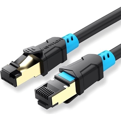 Vention VAP-A06-B100 Cat.6 SFTP Patch, 1m, černý