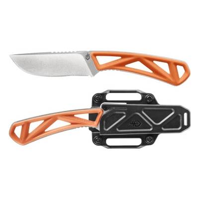 Nůž s pevnou čepelí Exo-Mod, Drop point, hladké ostří, oranžový, Gerber