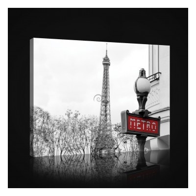 Obraz na plátne obdĺžník - OB0967 - Paríž 60cm x 40cm - O4