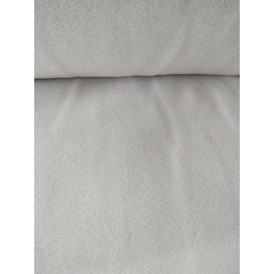 Polar fleece bílá