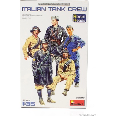 Miniart Figures Italian Tank Crew Military 1:35