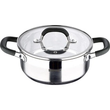Bergner Kastrol s poklicí nerez MIDNIGHT 20 cm 2,3 l
