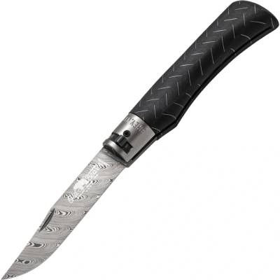 Old Bear Damascus DS93X satin with black laminated handle L 9305/21_NHK 93X OBB