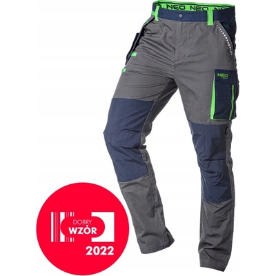 Neo Tools Premium pracovní kalhoty pánské šedé