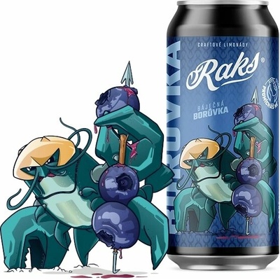 Raks Čučoriedka 0,5 l