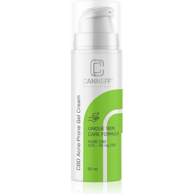 CANNEFF® CBD gel krém pro aknózní pleť 50 ml