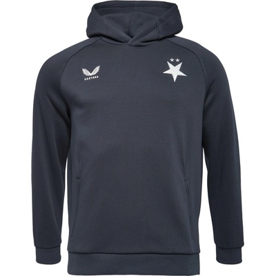 Castore Sk Slavia Praha Off Pitch Fleece Oh Hoodie tmavo modrá