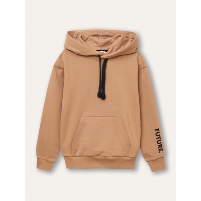 Winkiki Kids Wear mikina s kapucí Future béžová
