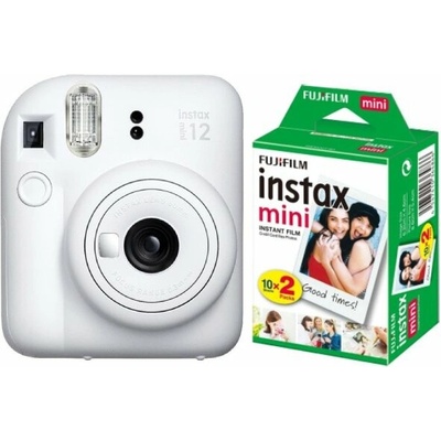 Fujifilm instax mini 12, bílý + Colorfilm (20ks)