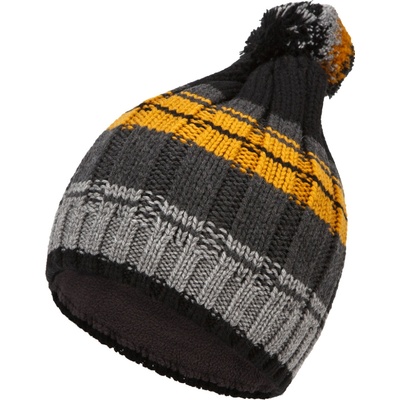 Marhatter chlapecká pletená čepice 8387 tmavě modrá /modrá