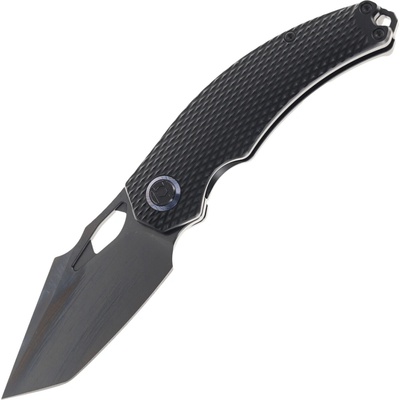 Kunwu Poon Padre S90V DLC with PVD Black TC4 Titanium handle K706TO-T4