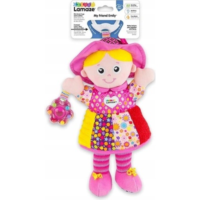 TOMY Lamaze plyšová závesná hračka Emilka
