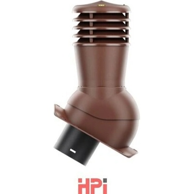 HPI Odvětrávací set 150 mm vysoký profil pro plechové tvarované krytiny hnědý