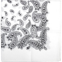Fosco šatka bandana Pattern biela