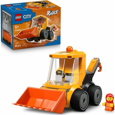 LEGO® City 60483 Autíčka – Stavební nakladač