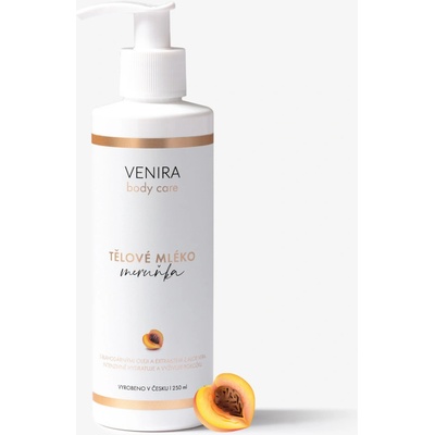 Venira tělové mléko meruňka 250 ml